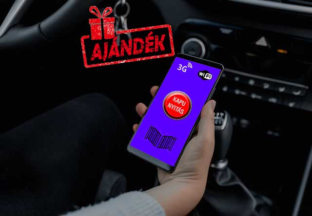 WiFi kapunyitó modul és mobilalkalmazás